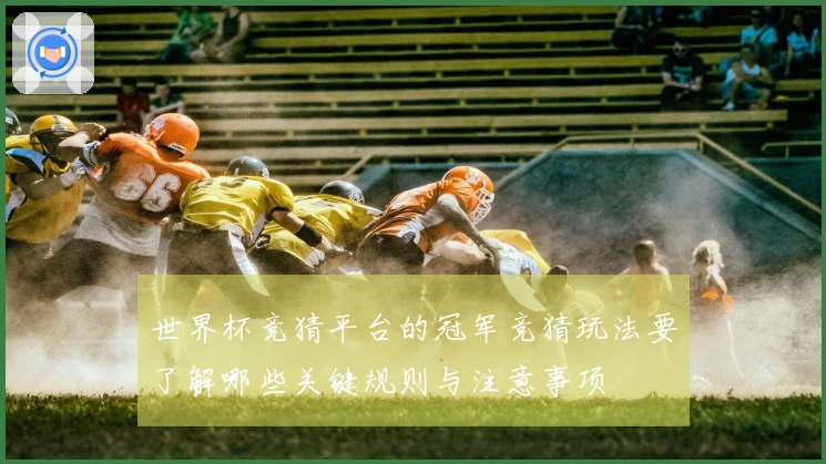 世界杯竞猜平台的冠军竞猜玩法要了解哪些关键规则与注意事项