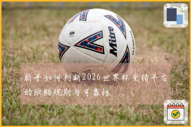 新手如何判断2026世界杯竞猜平台的欧赔规则与可靠性